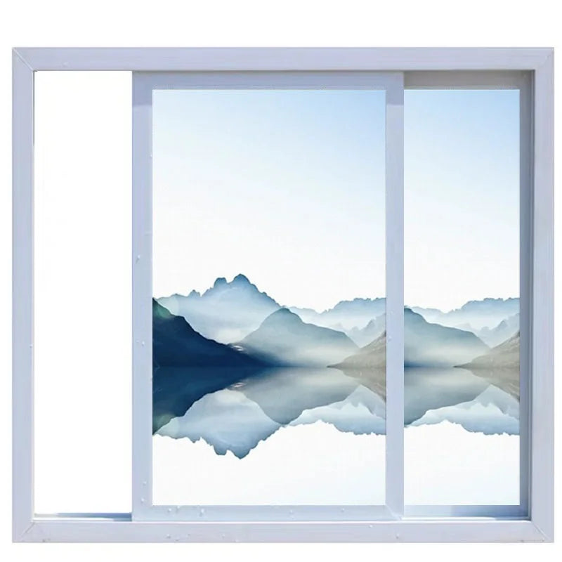 Custom Size Window Films Glass Film Stickers Poster Self Adhesive /Static Cling Frosted Privacy Sticker Lake Hills Picture